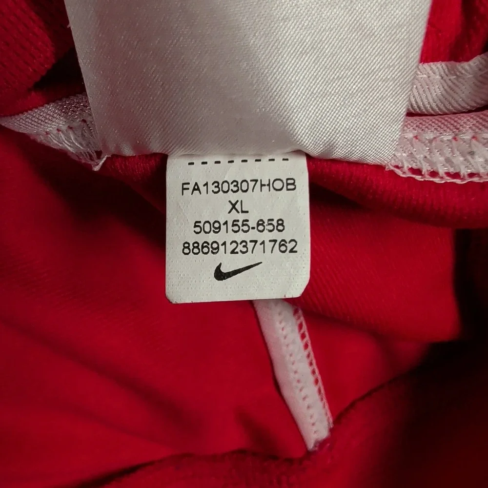 Jordan‎ Track Jacket Mens XL Red White Full Zip Athletic 509155-658